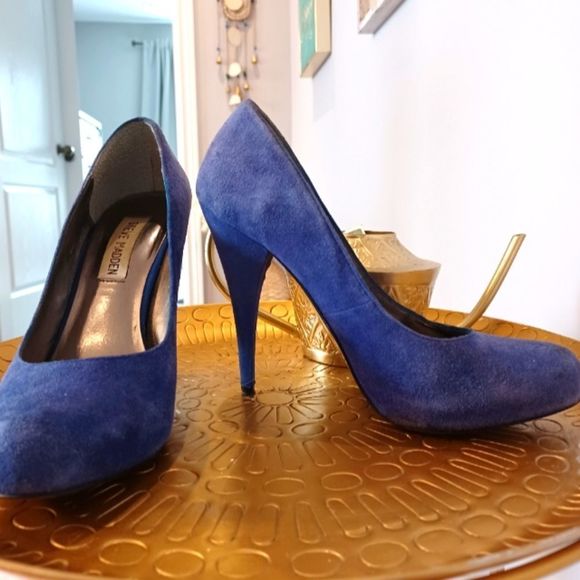 💰3/$30Steve Madden Blue Pumps - Picture 2 of 6